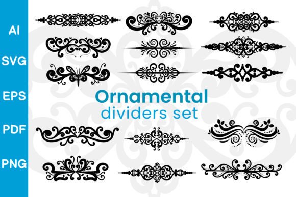 Decorative Text Divider Set: A Brand Graphics Review