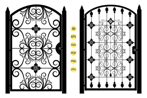 Front Door Gates Vector Graphics & Illustrations Review